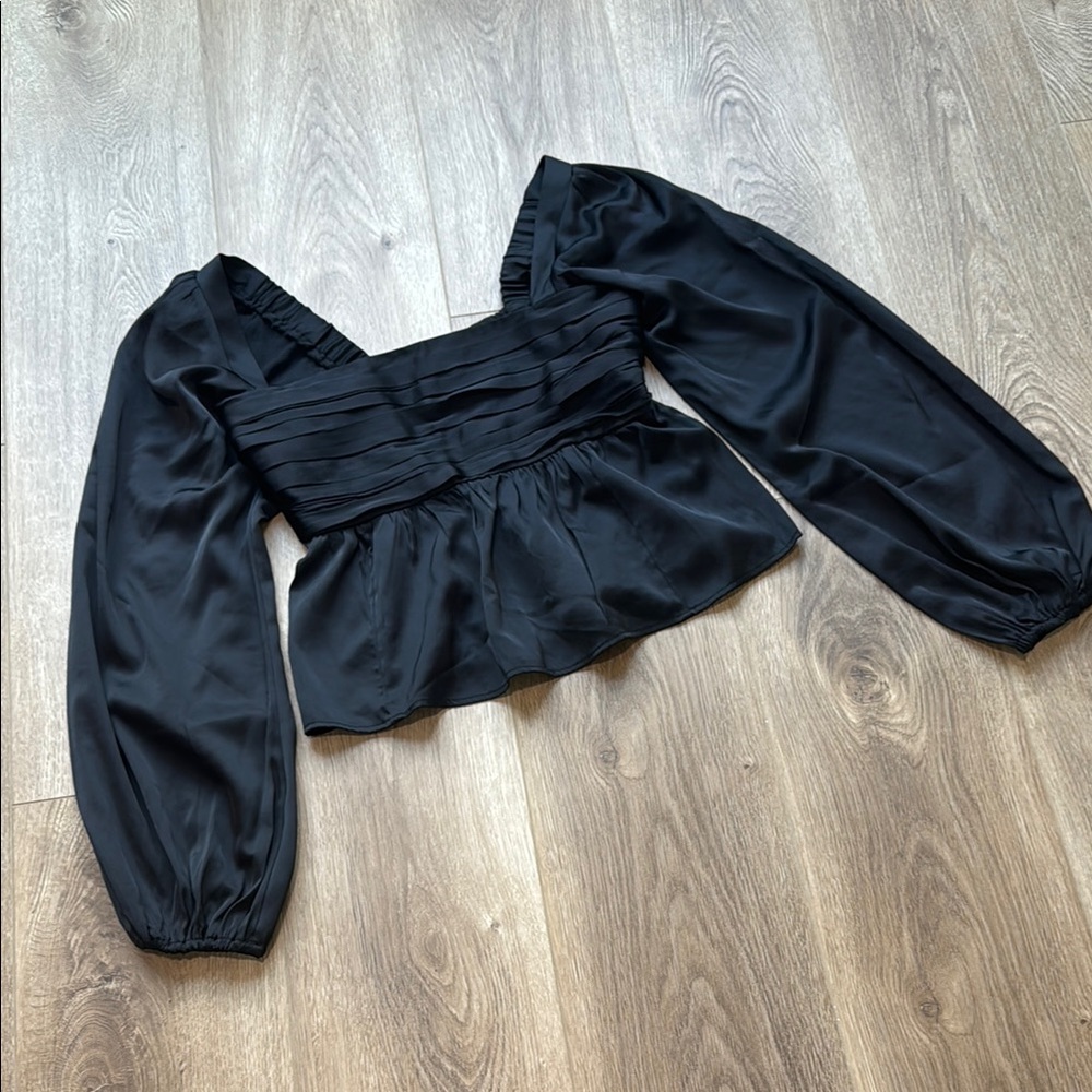 Abercrombie silk top